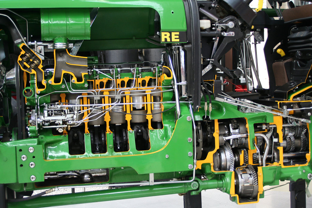 Innenraum Traktor